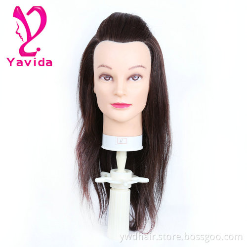 For Hairdresser Female Mannequin Head Manikin Head with hair abstract mannequin price